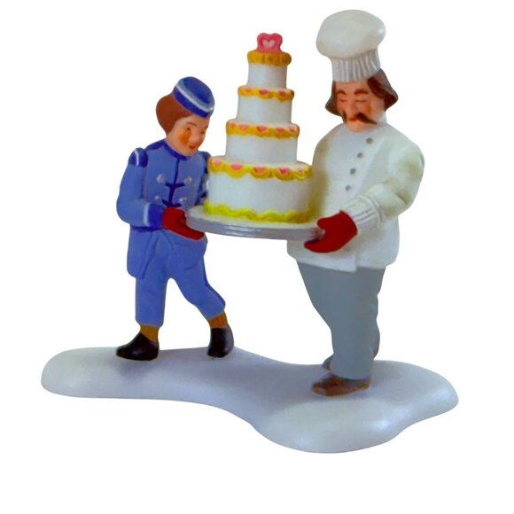 Dept 56 City Professions Postman & Dairy Delivery Man Set of 2 Figurines - Picture 3 of 13